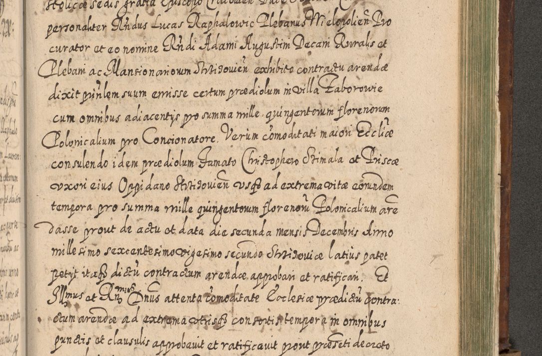 Zdjęcie nr 1282 dla obiektu archiwalnego: Acta actorum, causarum spiritualium, civilium, criminalium, obligationum, quietationum, inscpritionum, cessionum, decimarum, testamentorum R. D. Martini Szyszkowski, episcopi Cracoviensis, ducis Severiensis in annis 1620 - 1623. Tomus secundus.