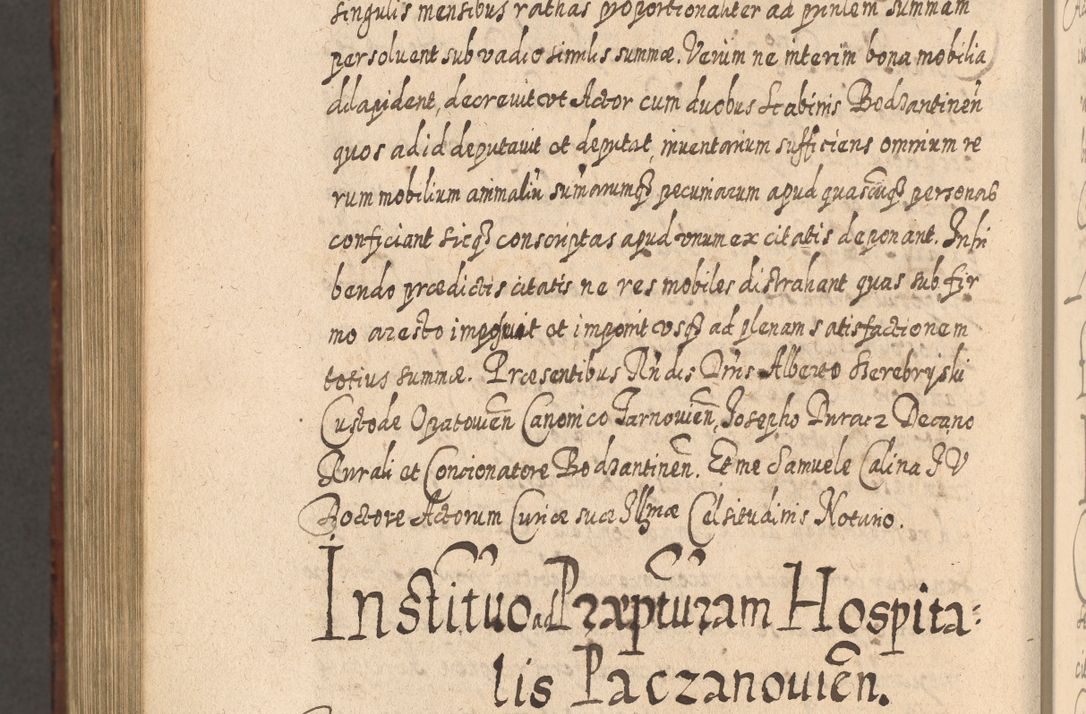 Zdjęcie nr 1267 dla obiektu archiwalnego: Acta actorum, causarum spiritualium, civilium, criminalium, obligationum, quietationum, inscpritionum, cessionum, decimarum, testamentorum R. D. Martini Szyszkowski, episcopi Cracoviensis, ducis Severiensis in annis 1620 - 1623. Tomus secundus.