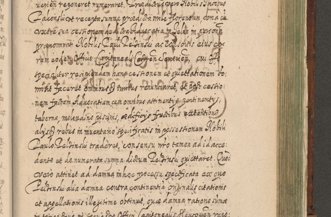 Zdjęcie nr 1264 dla obiektu archiwalnego: Acta actorum, causarum spiritualium, civilium, criminalium, obligationum, quietationum, inscpritionum, cessionum, decimarum, testamentorum R. D. Martini Szyszkowski, episcopi Cracoviensis, ducis Severiensis in annis 1620 - 1623. Tomus secundus.