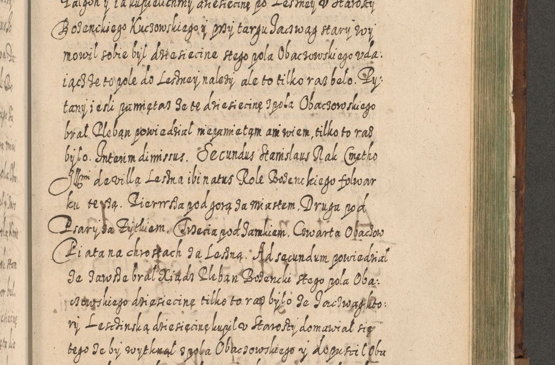 Zdjęcie nr 1250 dla obiektu archiwalnego: Acta actorum, causarum spiritualium, civilium, criminalium, obligationum, quietationum, inscpritionum, cessionum, decimarum, testamentorum R. D. Martini Szyszkowski, episcopi Cracoviensis, ducis Severiensis in annis 1620 - 1623. Tomus secundus.