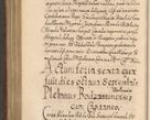 Zdjęcie nr 1245 dla obiektu archiwalnego: Acta actorum, causarum spiritualium, civilium, criminalium, obligationum, quietationum, inscpritionum, cessionum, decimarum, testamentorum R. D. Martini Szyszkowski, episcopi Cracoviensis, ducis Severiensis in annis 1620 - 1623. Tomus secundus.