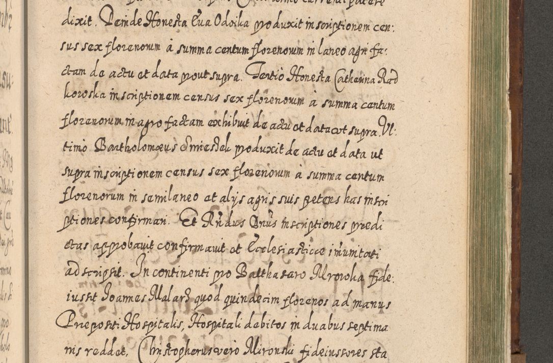 Zdjęcie nr 1244 dla obiektu archiwalnego: Acta actorum, causarum spiritualium, civilium, criminalium, obligationum, quietationum, inscpritionum, cessionum, decimarum, testamentorum R. D. Martini Szyszkowski, episcopi Cracoviensis, ducis Severiensis in annis 1620 - 1623. Tomus secundus.