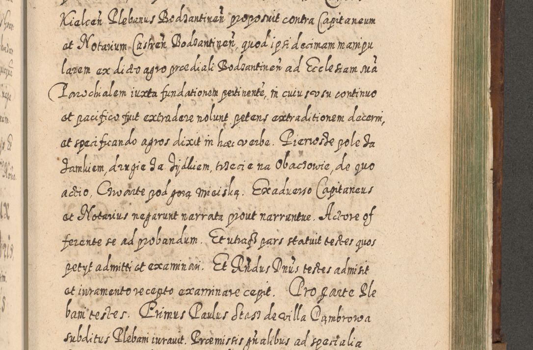 Zdjęcie nr 1246 dla obiektu archiwalnego: Acta actorum, causarum spiritualium, civilium, criminalium, obligationum, quietationum, inscpritionum, cessionum, decimarum, testamentorum R. D. Martini Szyszkowski, episcopi Cracoviensis, ducis Severiensis in annis 1620 - 1623. Tomus secundus.