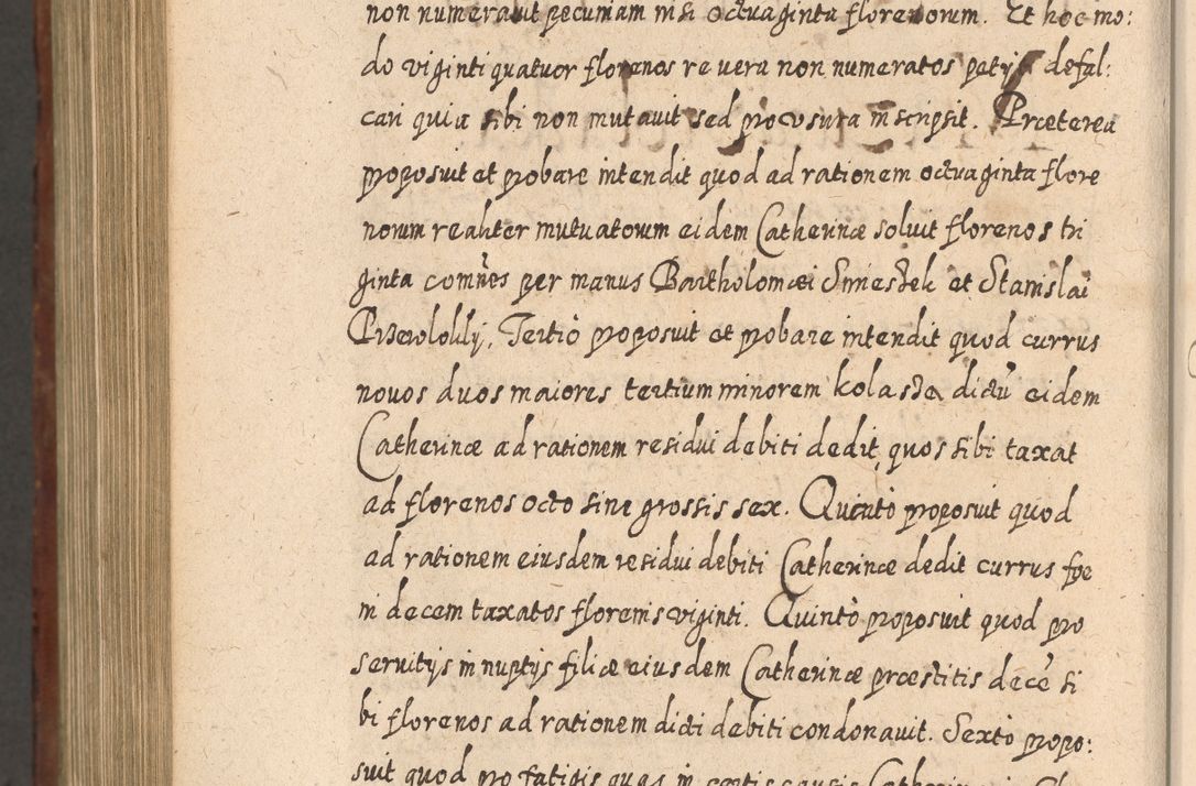Zdjęcie nr 1237 dla obiektu archiwalnego: Acta actorum, causarum spiritualium, civilium, criminalium, obligationum, quietationum, inscpritionum, cessionum, decimarum, testamentorum R. D. Martini Szyszkowski, episcopi Cracoviensis, ducis Severiensis in annis 1620 - 1623. Tomus secundus.
