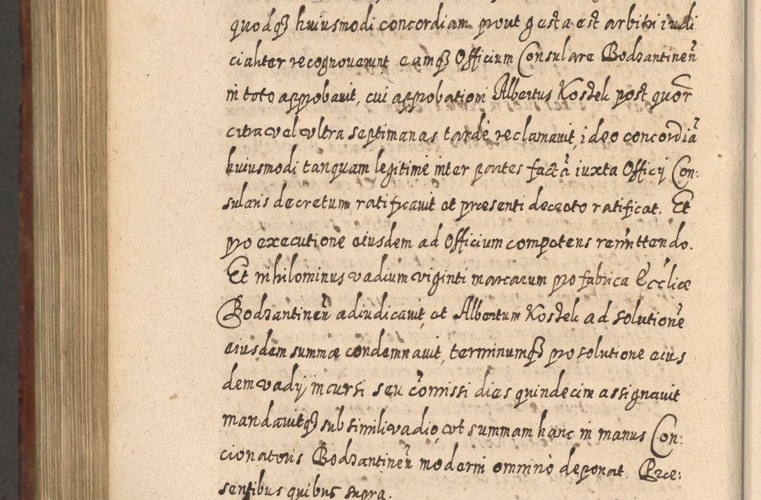 Zdjęcie nr 1241 dla obiektu archiwalnego: Acta actorum, causarum spiritualium, civilium, criminalium, obligationum, quietationum, inscpritionum, cessionum, decimarum, testamentorum R. D. Martini Szyszkowski, episcopi Cracoviensis, ducis Severiensis in annis 1620 - 1623. Tomus secundus.
