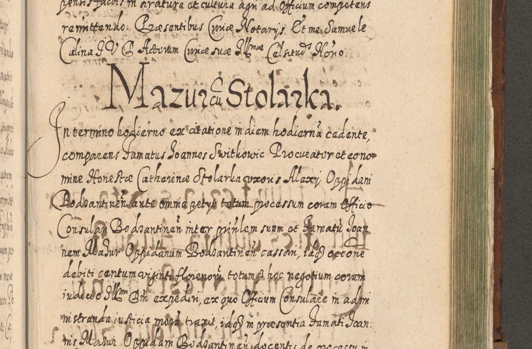 Zdjęcie nr 1232 dla obiektu archiwalnego: Acta actorum, causarum spiritualium, civilium, criminalium, obligationum, quietationum, inscpritionum, cessionum, decimarum, testamentorum R. D. Martini Szyszkowski, episcopi Cracoviensis, ducis Severiensis in annis 1620 - 1623. Tomus secundus.