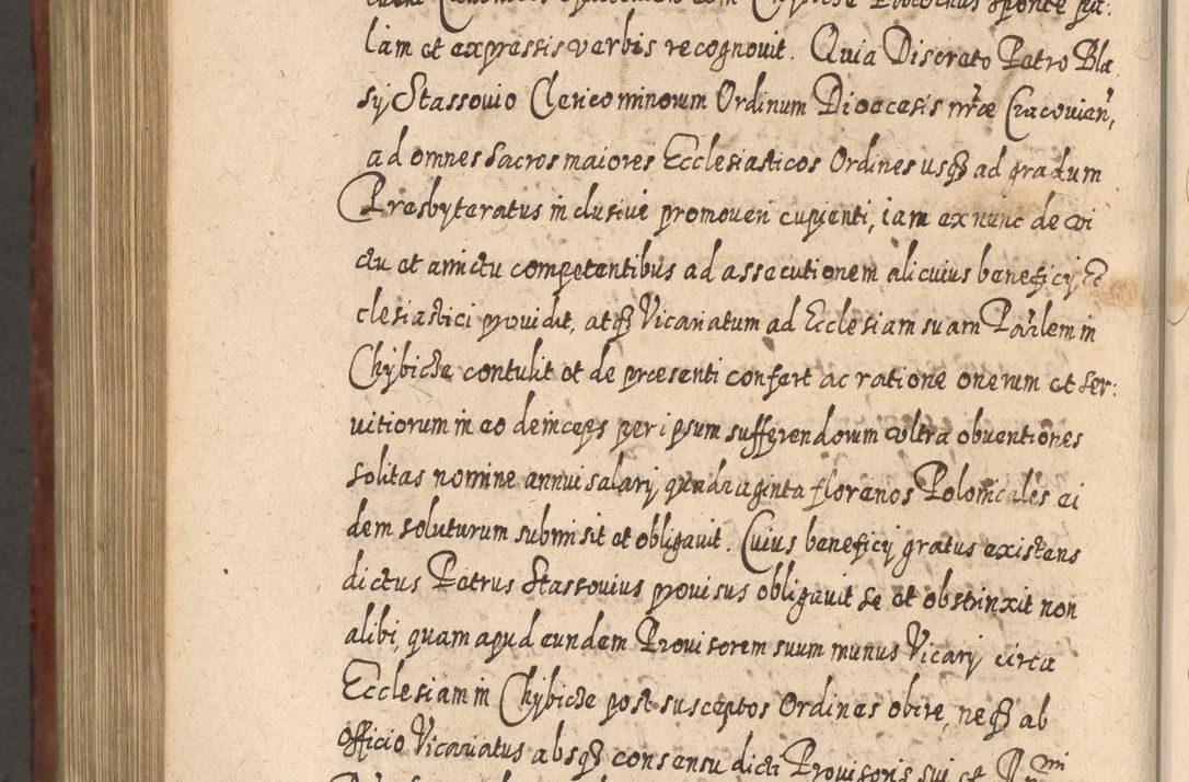 Zdjęcie nr 1235 dla obiektu archiwalnego: Acta actorum, causarum spiritualium, civilium, criminalium, obligationum, quietationum, inscpritionum, cessionum, decimarum, testamentorum R. D. Martini Szyszkowski, episcopi Cracoviensis, ducis Severiensis in annis 1620 - 1623. Tomus secundus.