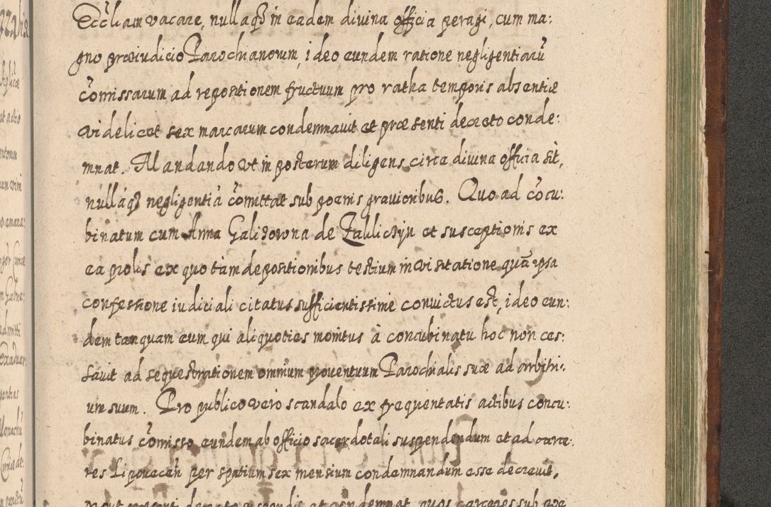 Zdjęcie nr 1432 dla obiektu archiwalnego: Acta actorum, causarum spiritualium, civilium, criminalium, obligationum, quietationum, inscpritionum, cessionum, decimarum, testamentorum R. D. Martini Szyszkowski, episcopi Cracoviensis, ducis Severiensis in annis 1620 - 1623. Tomus secundus.
