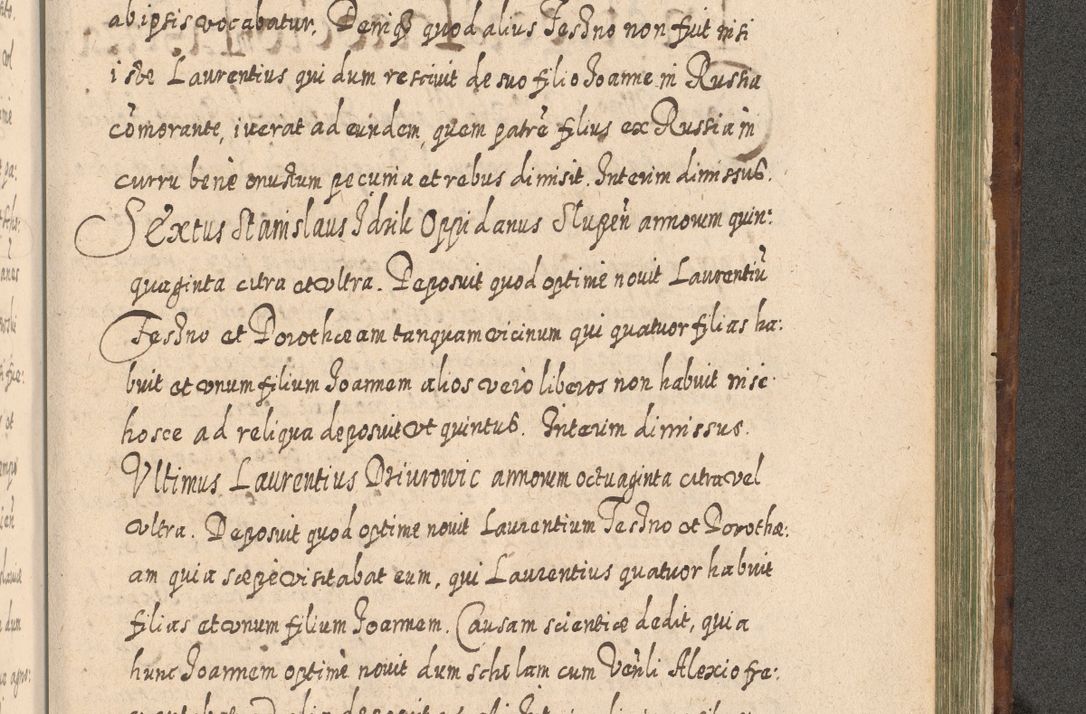 Zdjęcie nr 1430 dla obiektu archiwalnego: Acta actorum, causarum spiritualium, civilium, criminalium, obligationum, quietationum, inscpritionum, cessionum, decimarum, testamentorum R. D. Martini Szyszkowski, episcopi Cracoviensis, ducis Severiensis in annis 1620 - 1623. Tomus secundus.