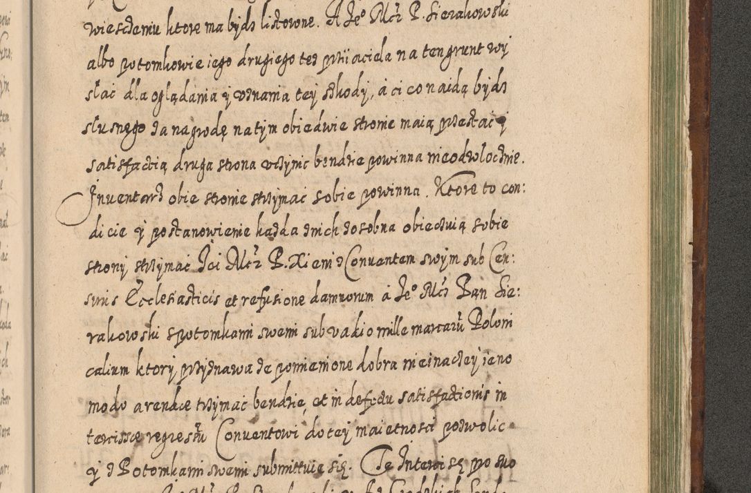 Zdjęcie nr 1424 dla obiektu archiwalnego: Acta actorum, causarum spiritualium, civilium, criminalium, obligationum, quietationum, inscpritionum, cessionum, decimarum, testamentorum R. D. Martini Szyszkowski, episcopi Cracoviensis, ducis Severiensis in annis 1620 - 1623. Tomus secundus.