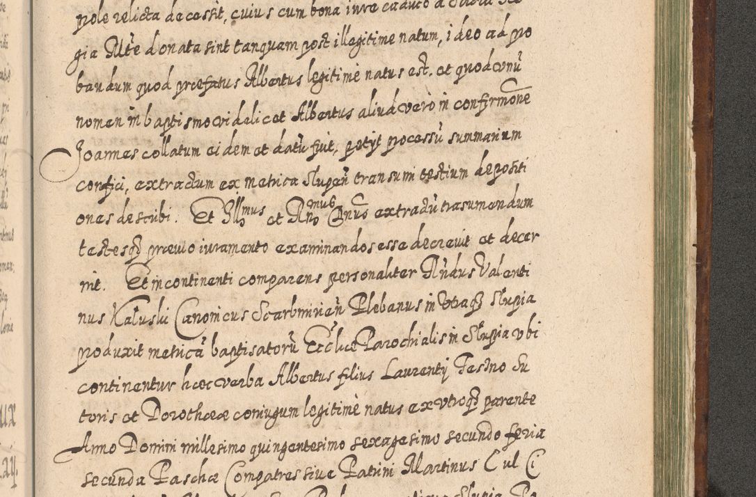 Zdjęcie nr 1426 dla obiektu archiwalnego: Acta actorum, causarum spiritualium, civilium, criminalium, obligationum, quietationum, inscpritionum, cessionum, decimarum, testamentorum R. D. Martini Szyszkowski, episcopi Cracoviensis, ducis Severiensis in annis 1620 - 1623. Tomus secundus.