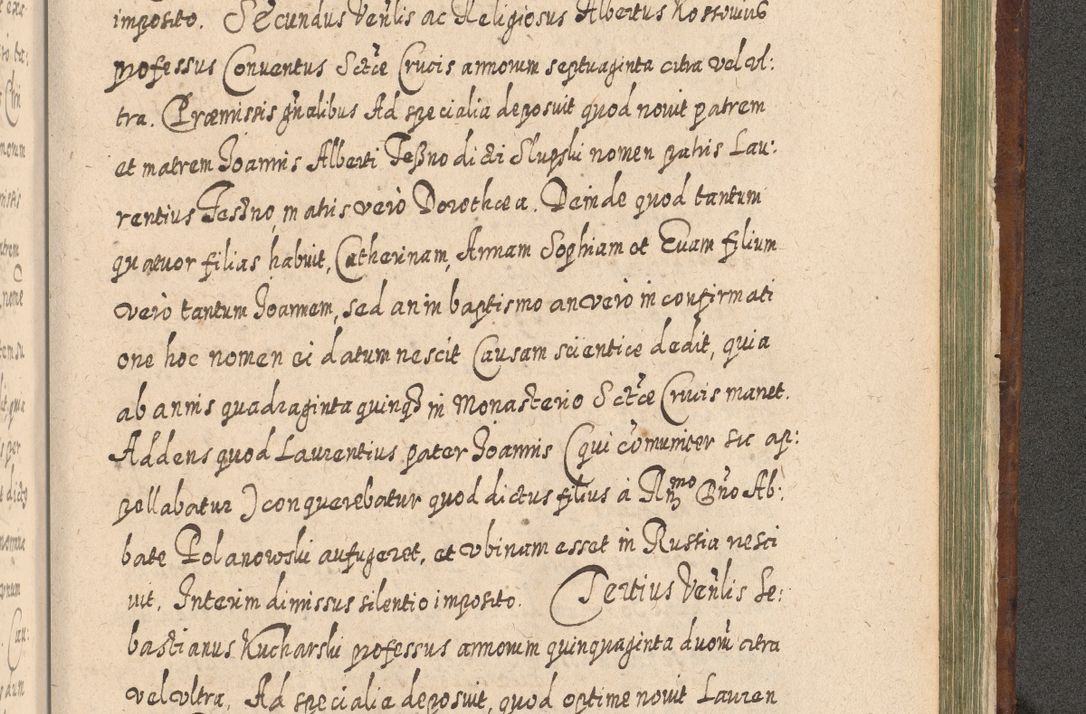 Zdjęcie nr 1428 dla obiektu archiwalnego: Acta actorum, causarum spiritualium, civilium, criminalium, obligationum, quietationum, inscpritionum, cessionum, decimarum, testamentorum R. D. Martini Szyszkowski, episcopi Cracoviensis, ducis Severiensis in annis 1620 - 1623. Tomus secundus.