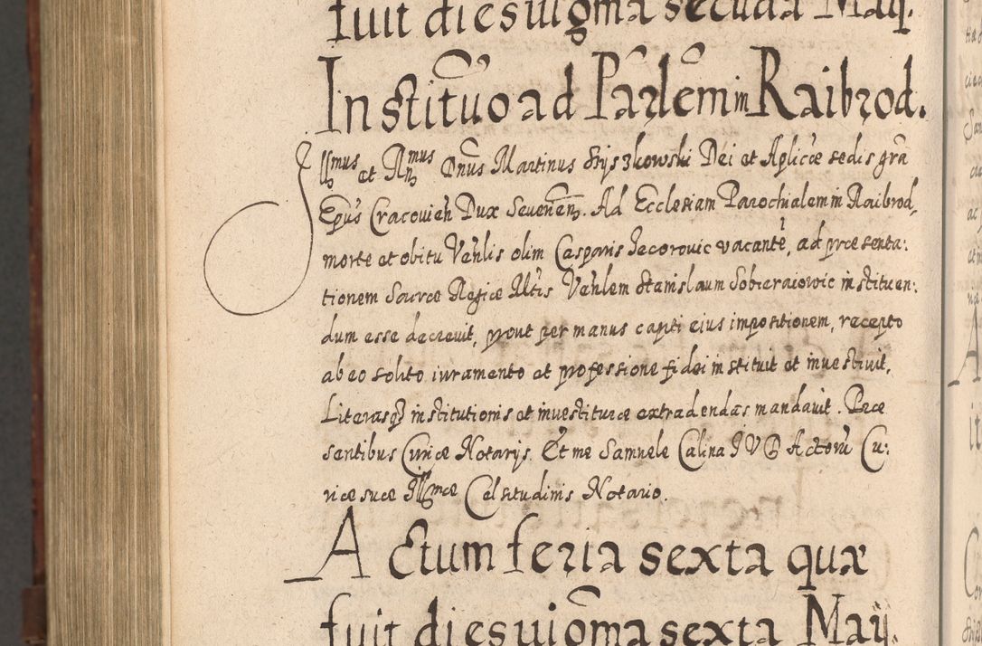 Zdjęcie nr 1419 dla obiektu archiwalnego: Acta actorum, causarum spiritualium, civilium, criminalium, obligationum, quietationum, inscpritionum, cessionum, decimarum, testamentorum R. D. Martini Szyszkowski, episcopi Cracoviensis, ducis Severiensis in annis 1620 - 1623. Tomus secundus.