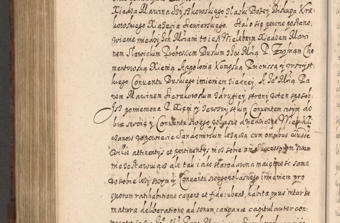 Zdjęcie nr 1421 dla obiektu archiwalnego: Acta actorum, causarum spiritualium, civilium, criminalium, obligationum, quietationum, inscpritionum, cessionum, decimarum, testamentorum R. D. Martini Szyszkowski, episcopi Cracoviensis, ducis Severiensis in annis 1620 - 1623. Tomus secundus.