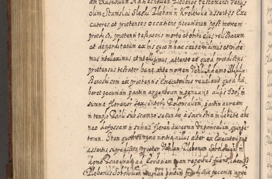 Zdjęcie nr 1415 dla obiektu archiwalnego: Acta actorum, causarum spiritualium, civilium, criminalium, obligationum, quietationum, inscpritionum, cessionum, decimarum, testamentorum R. D. Martini Szyszkowski, episcopi Cracoviensis, ducis Severiensis in annis 1620 - 1623. Tomus secundus.