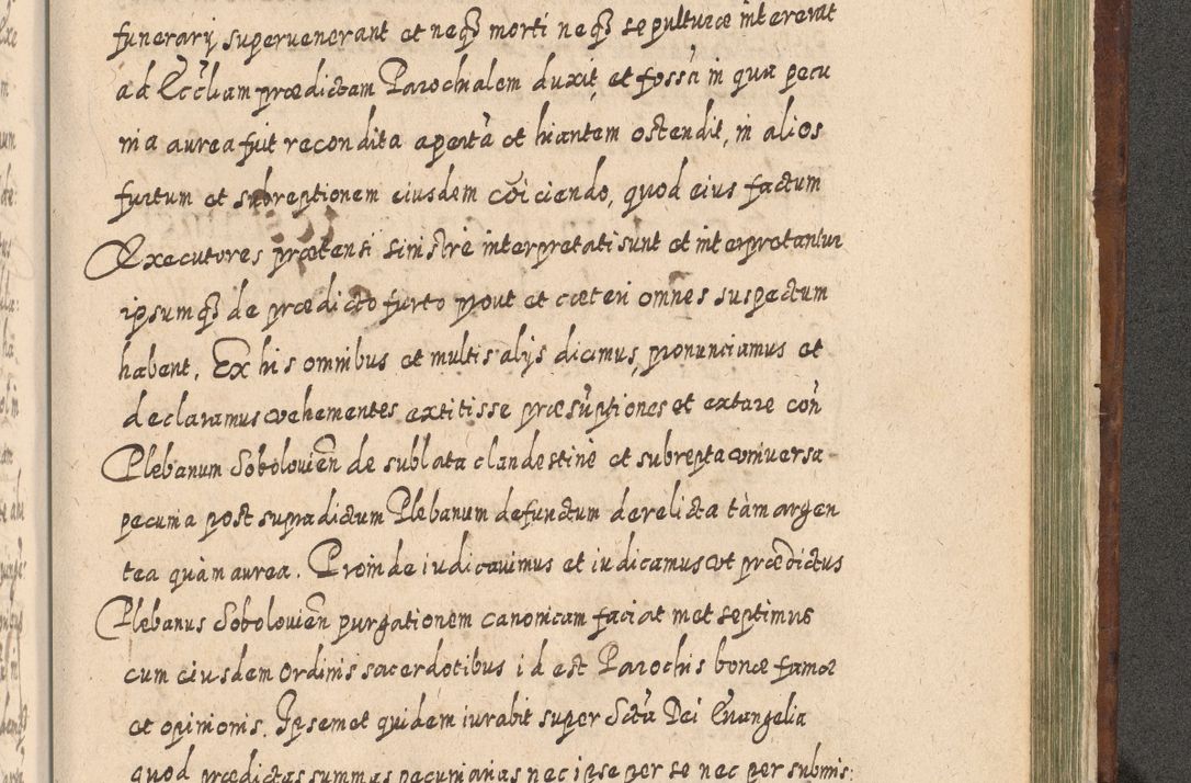 Zdjęcie nr 1416 dla obiektu archiwalnego: Acta actorum, causarum spiritualium, civilium, criminalium, obligationum, quietationum, inscpritionum, cessionum, decimarum, testamentorum R. D. Martini Szyszkowski, episcopi Cracoviensis, ducis Severiensis in annis 1620 - 1623. Tomus secundus.