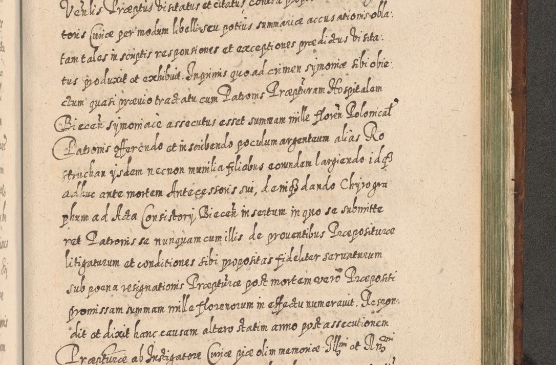 Zdjęcie nr 1410 dla obiektu archiwalnego: Acta actorum, causarum spiritualium, civilium, criminalium, obligationum, quietationum, inscpritionum, cessionum, decimarum, testamentorum R. D. Martini Szyszkowski, episcopi Cracoviensis, ducis Severiensis in annis 1620 - 1623. Tomus secundus.