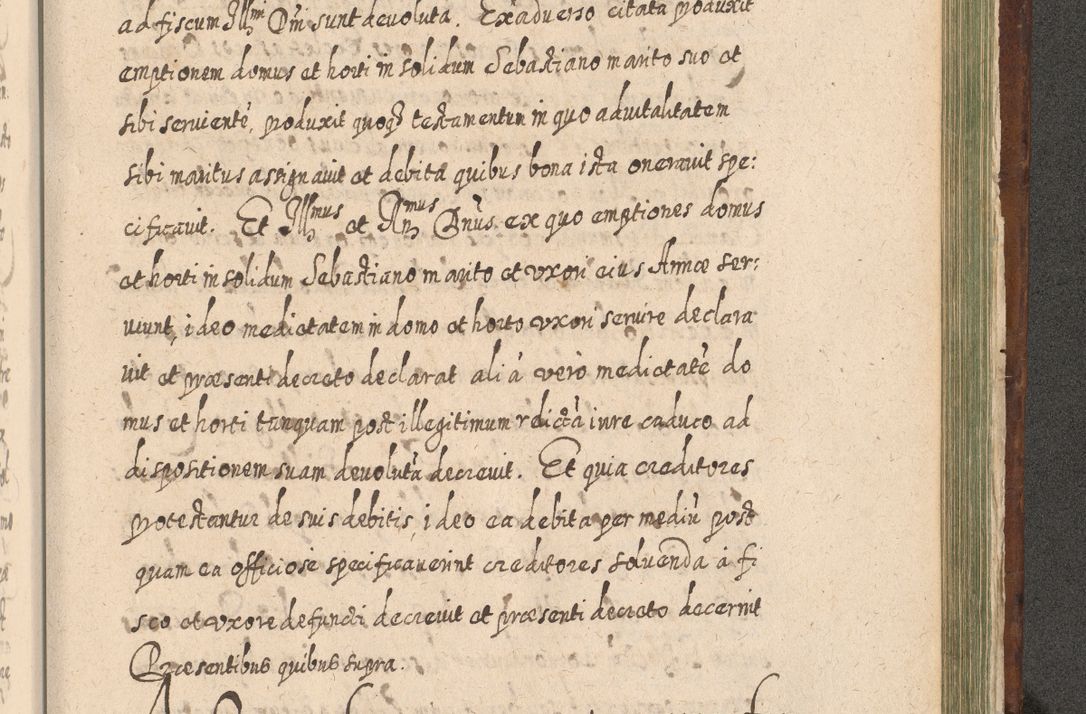 Zdjęcie nr 1408 dla obiektu archiwalnego: Acta actorum, causarum spiritualium, civilium, criminalium, obligationum, quietationum, inscpritionum, cessionum, decimarum, testamentorum R. D. Martini Szyszkowski, episcopi Cracoviensis, ducis Severiensis in annis 1620 - 1623. Tomus secundus.