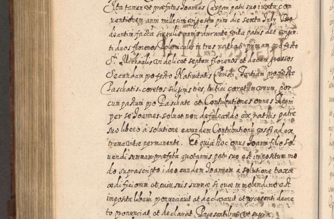 Zdjęcie nr 1407 dla obiektu archiwalnego: Acta actorum, causarum spiritualium, civilium, criminalium, obligationum, quietationum, inscpritionum, cessionum, decimarum, testamentorum R. D. Martini Szyszkowski, episcopi Cracoviensis, ducis Severiensis in annis 1620 - 1623. Tomus secundus.