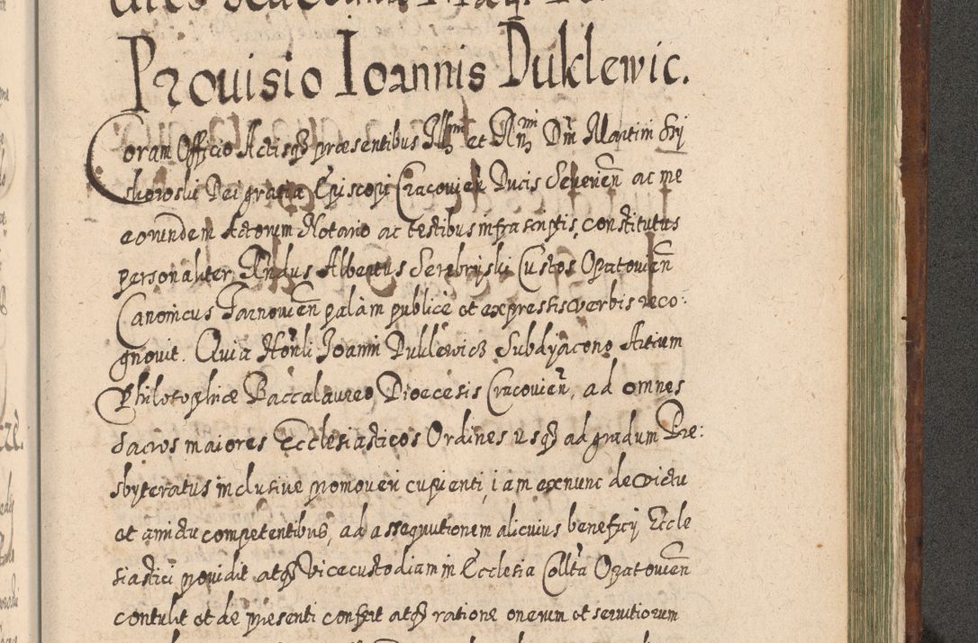 Zdjęcie nr 1404 dla obiektu archiwalnego: Acta actorum, causarum spiritualium, civilium, criminalium, obligationum, quietationum, inscpritionum, cessionum, decimarum, testamentorum R. D. Martini Szyszkowski, episcopi Cracoviensis, ducis Severiensis in annis 1620 - 1623. Tomus secundus.