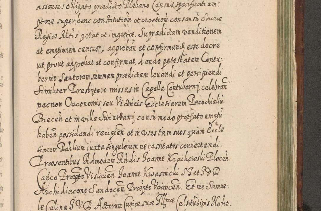 Zdjęcie nr 1396 dla obiektu archiwalnego: Acta actorum, causarum spiritualium, civilium, criminalium, obligationum, quietationum, inscpritionum, cessionum, decimarum, testamentorum R. D. Martini Szyszkowski, episcopi Cracoviensis, ducis Severiensis in annis 1620 - 1623. Tomus secundus.