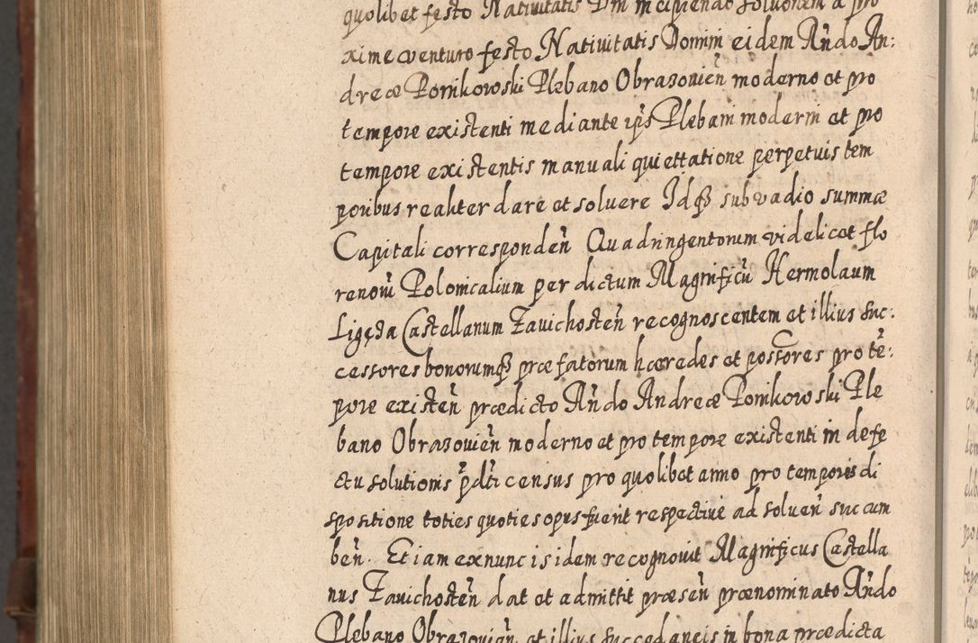 Zdjęcie nr 1385 dla obiektu archiwalnego: Acta actorum, causarum spiritualium, civilium, criminalium, obligationum, quietationum, inscpritionum, cessionum, decimarum, testamentorum R. D. Martini Szyszkowski, episcopi Cracoviensis, ducis Severiensis in annis 1620 - 1623. Tomus secundus.