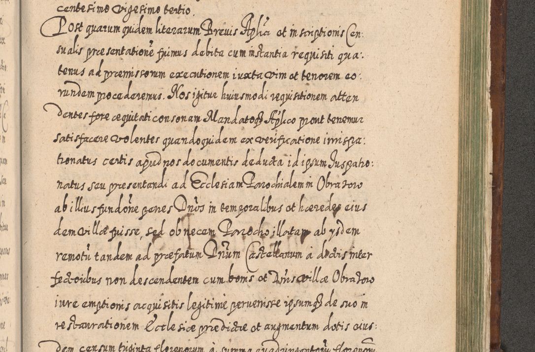Zdjęcie nr 1388 dla obiektu archiwalnego: Acta actorum, causarum spiritualium, civilium, criminalium, obligationum, quietationum, inscpritionum, cessionum, decimarum, testamentorum R. D. Martini Szyszkowski, episcopi Cracoviensis, ducis Severiensis in annis 1620 - 1623. Tomus secundus.