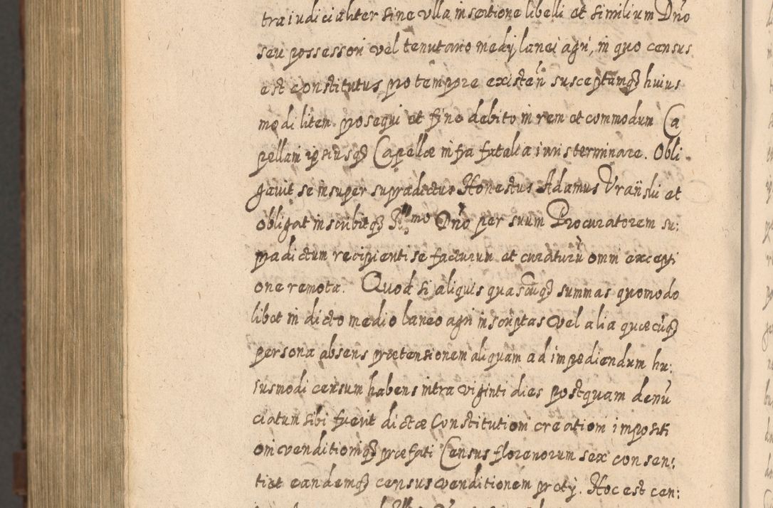 Zdjęcie nr 1575 dla obiektu archiwalnego: Acta actorum, causarum spiritualium, civilium, criminalium, obligationum, quietationum, inscpritionum, cessionum, decimarum, testamentorum R. D. Martini Szyszkowski, episcopi Cracoviensis, ducis Severiensis in annis 1620 - 1623. Tomus secundus.