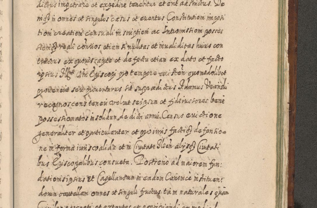 Zdjęcie nr 1576 dla obiektu archiwalnego: Acta actorum, causarum spiritualium, civilium, criminalium, obligationum, quietationum, inscpritionum, cessionum, decimarum, testamentorum R. D. Martini Szyszkowski, episcopi Cracoviensis, ducis Severiensis in annis 1620 - 1623. Tomus secundus.