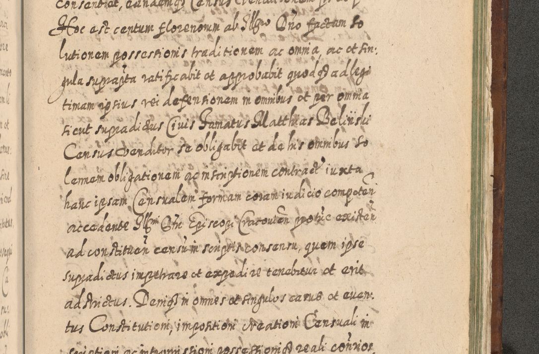 Zdjęcie nr 1558 dla obiektu archiwalnego: Acta actorum, causarum spiritualium, civilium, criminalium, obligationum, quietationum, inscpritionum, cessionum, decimarum, testamentorum R. D. Martini Szyszkowski, episcopi Cracoviensis, ducis Severiensis in annis 1620 - 1623. Tomus secundus.