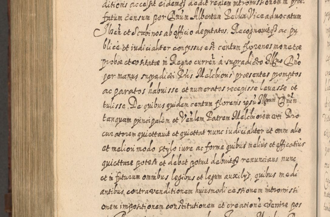 Zdjęcie nr 1555 dla obiektu archiwalnego: Acta actorum, causarum spiritualium, civilium, criminalium, obligationum, quietationum, inscpritionum, cessionum, decimarum, testamentorum R. D. Martini Szyszkowski, episcopi Cracoviensis, ducis Severiensis in annis 1620 - 1623. Tomus secundus.