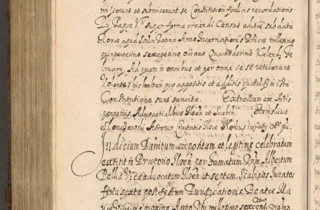 Zdjęcie nr 1553 dla obiektu archiwalnego: Acta actorum, causarum spiritualium, civilium, criminalium, obligationum, quietationum, inscpritionum, cessionum, decimarum, testamentorum R. D. Martini Szyszkowski, episcopi Cracoviensis, ducis Severiensis in annis 1620 - 1623. Tomus secundus.
