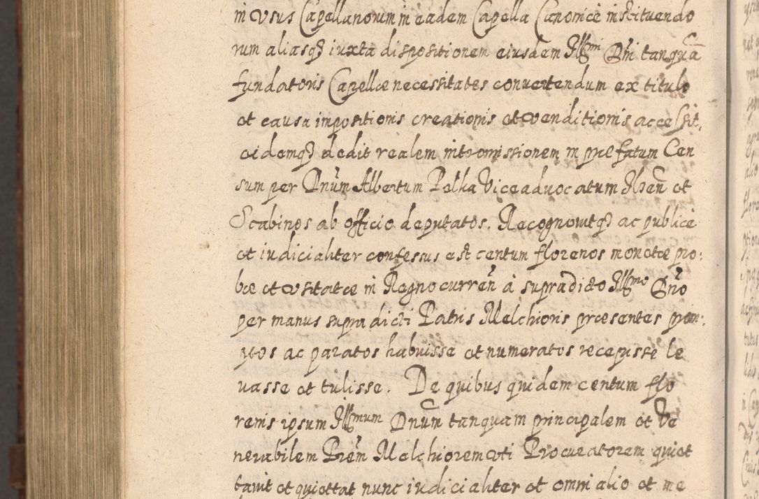 Zdjęcie nr 1547 dla obiektu archiwalnego: Acta actorum, causarum spiritualium, civilium, criminalium, obligationum, quietationum, inscpritionum, cessionum, decimarum, testamentorum R. D. Martini Szyszkowski, episcopi Cracoviensis, ducis Severiensis in annis 1620 - 1623. Tomus secundus.