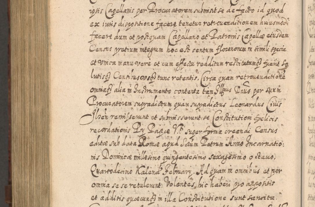 Zdjęcie nr 1537 dla obiektu archiwalnego: Acta actorum, causarum spiritualium, civilium, criminalium, obligationum, quietationum, inscpritionum, cessionum, decimarum, testamentorum R. D. Martini Szyszkowski, episcopi Cracoviensis, ducis Severiensis in annis 1620 - 1623. Tomus secundus.