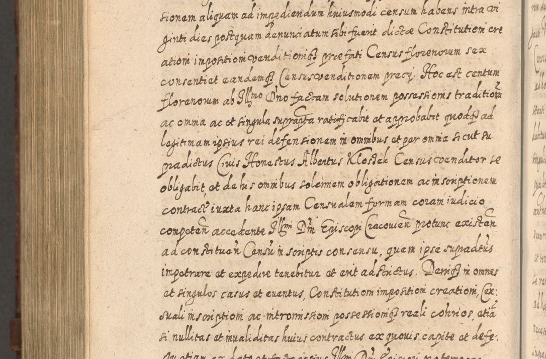 Zdjęcie nr 1527 dla obiektu archiwalnego: Acta actorum, causarum spiritualium, civilium, criminalium, obligationum, quietationum, inscpritionum, cessionum, decimarum, testamentorum R. D. Martini Szyszkowski, episcopi Cracoviensis, ducis Severiensis in annis 1620 - 1623. Tomus secundus.