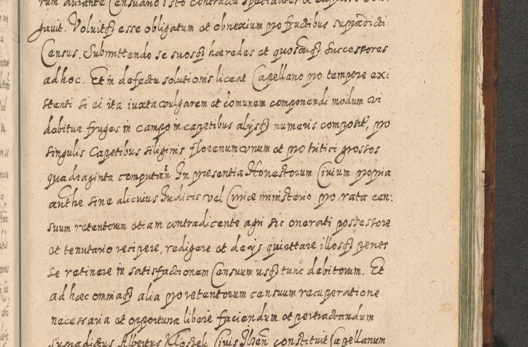 Zdjęcie nr 1528 dla obiektu archiwalnego: Acta actorum, causarum spiritualium, civilium, criminalium, obligationum, quietationum, inscpritionum, cessionum, decimarum, testamentorum R. D. Martini Szyszkowski, episcopi Cracoviensis, ducis Severiensis in annis 1620 - 1623. Tomus secundus.