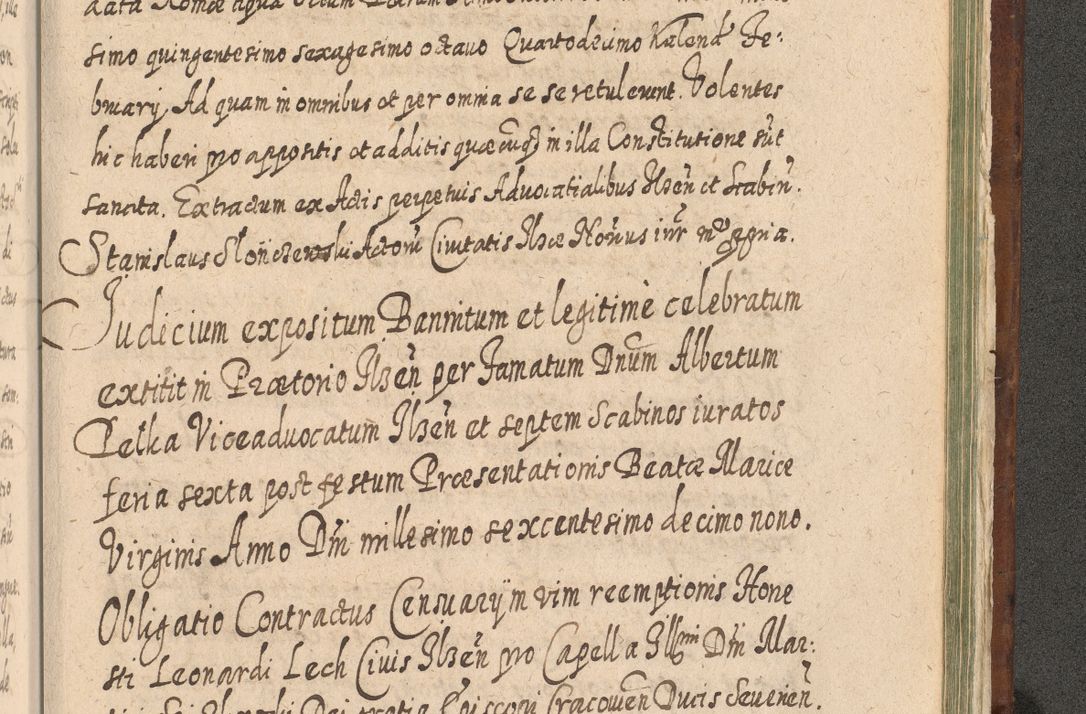 Zdjęcie nr 1530 dla obiektu archiwalnego: Acta actorum, causarum spiritualium, civilium, criminalium, obligationum, quietationum, inscpritionum, cessionum, decimarum, testamentorum R. D. Martini Szyszkowski, episcopi Cracoviensis, ducis Severiensis in annis 1620 - 1623. Tomus secundus.