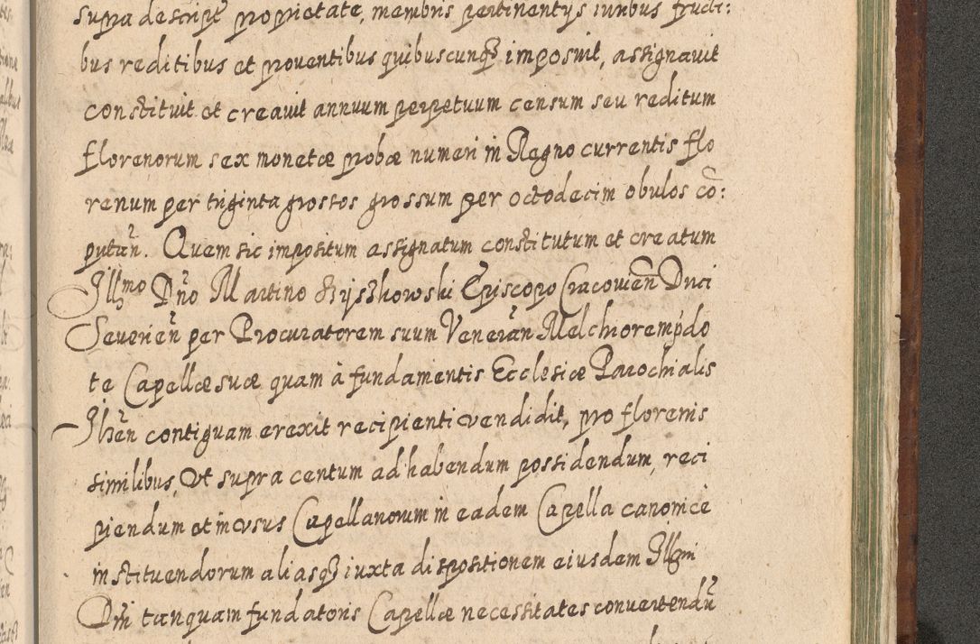 Zdjęcie nr 1524 dla obiektu archiwalnego: Acta actorum, causarum spiritualium, civilium, criminalium, obligationum, quietationum, inscpritionum, cessionum, decimarum, testamentorum R. D. Martini Szyszkowski, episcopi Cracoviensis, ducis Severiensis in annis 1620 - 1623. Tomus secundus.