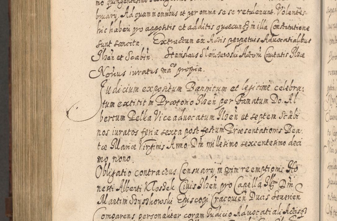 Zdjęcie nr 1523 dla obiektu archiwalnego: Acta actorum, causarum spiritualium, civilium, criminalium, obligationum, quietationum, inscpritionum, cessionum, decimarum, testamentorum R. D. Martini Szyszkowski, episcopi Cracoviensis, ducis Severiensis in annis 1620 - 1623. Tomus secundus.