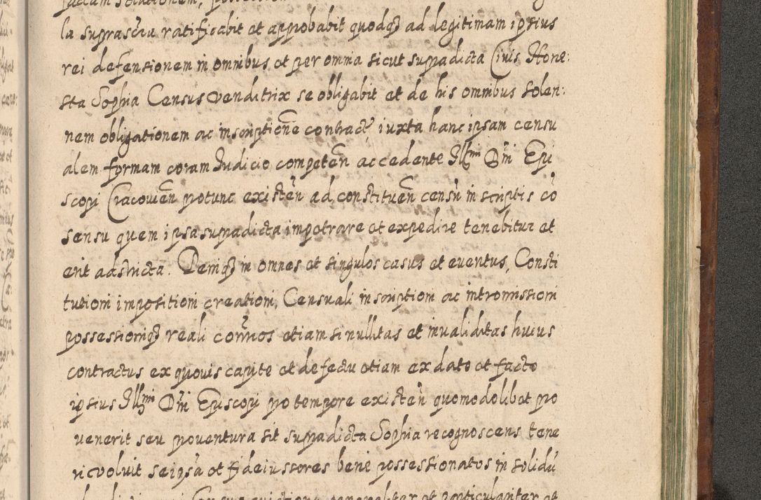Zdjęcie nr 1520 dla obiektu archiwalnego: Acta actorum, causarum spiritualium, civilium, criminalium, obligationum, quietationum, inscpritionum, cessionum, decimarum, testamentorum R. D. Martini Szyszkowski, episcopi Cracoviensis, ducis Severiensis in annis 1620 - 1623. Tomus secundus.