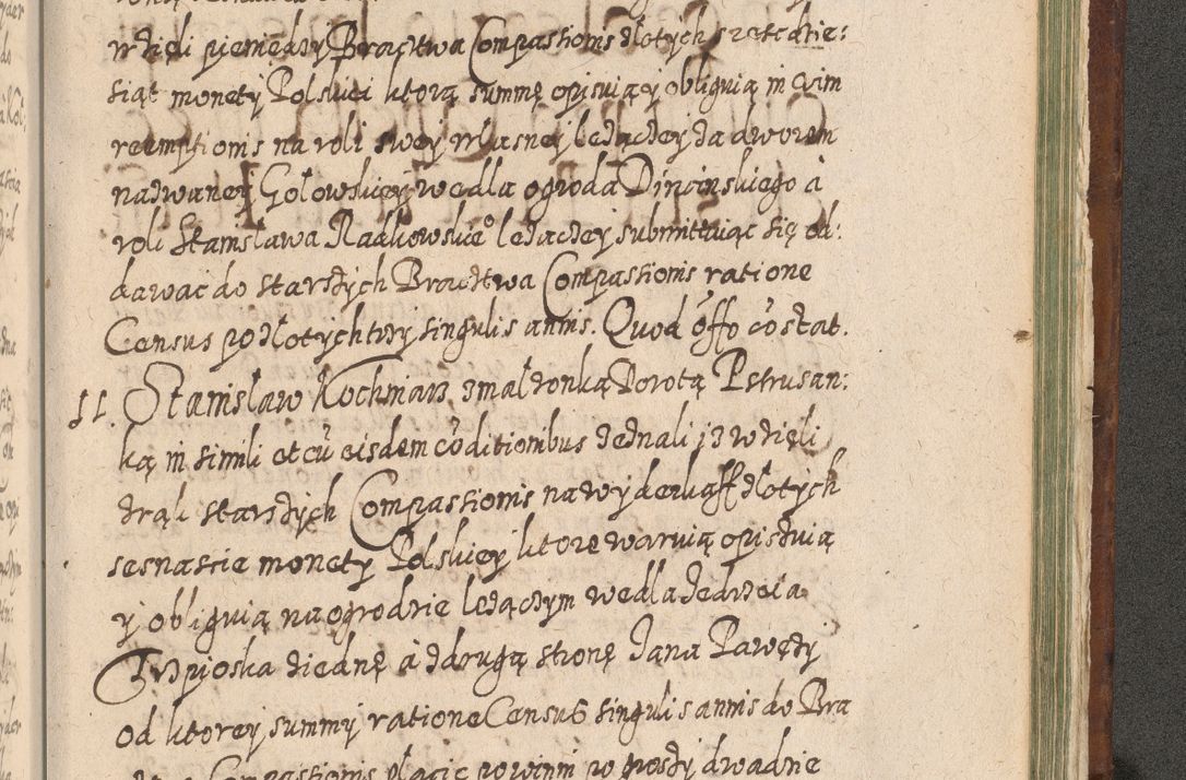 Zdjęcie nr 1514 dla obiektu archiwalnego: Acta actorum, causarum spiritualium, civilium, criminalium, obligationum, quietationum, inscpritionum, cessionum, decimarum, testamentorum R. D. Martini Szyszkowski, episcopi Cracoviensis, ducis Severiensis in annis 1620 - 1623. Tomus secundus.