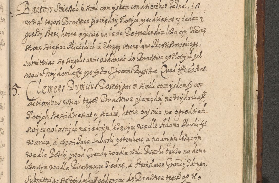 Zdjęcie nr 1512 dla obiektu archiwalnego: Acta actorum, causarum spiritualium, civilium, criminalium, obligationum, quietationum, inscpritionum, cessionum, decimarum, testamentorum R. D. Martini Szyszkowski, episcopi Cracoviensis, ducis Severiensis in annis 1620 - 1623. Tomus secundus.