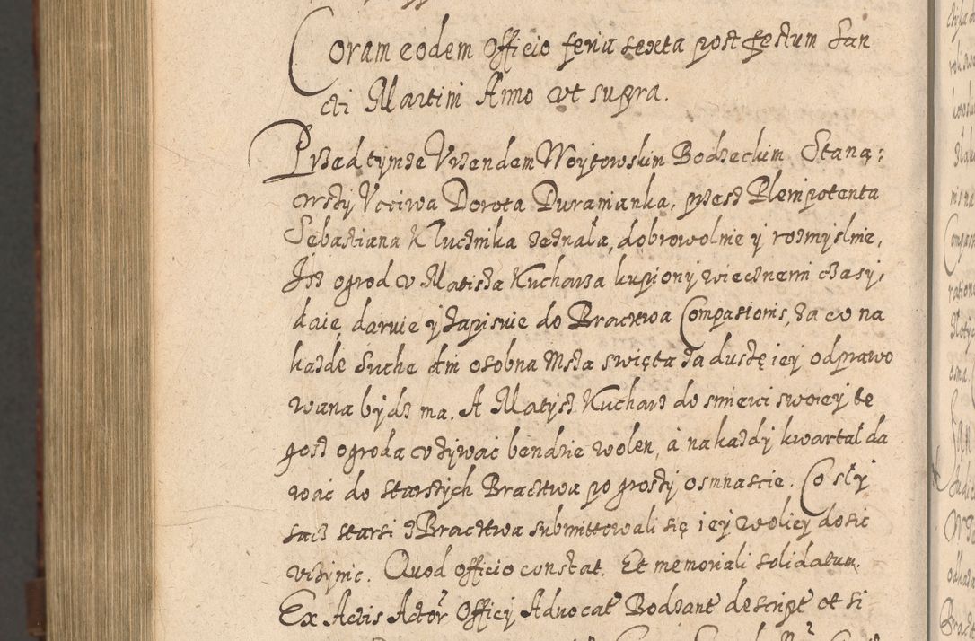 Zdjęcie nr 1507 dla obiektu archiwalnego: Acta actorum, causarum spiritualium, civilium, criminalium, obligationum, quietationum, inscpritionum, cessionum, decimarum, testamentorum R. D. Martini Szyszkowski, episcopi Cracoviensis, ducis Severiensis in annis 1620 - 1623. Tomus secundus.