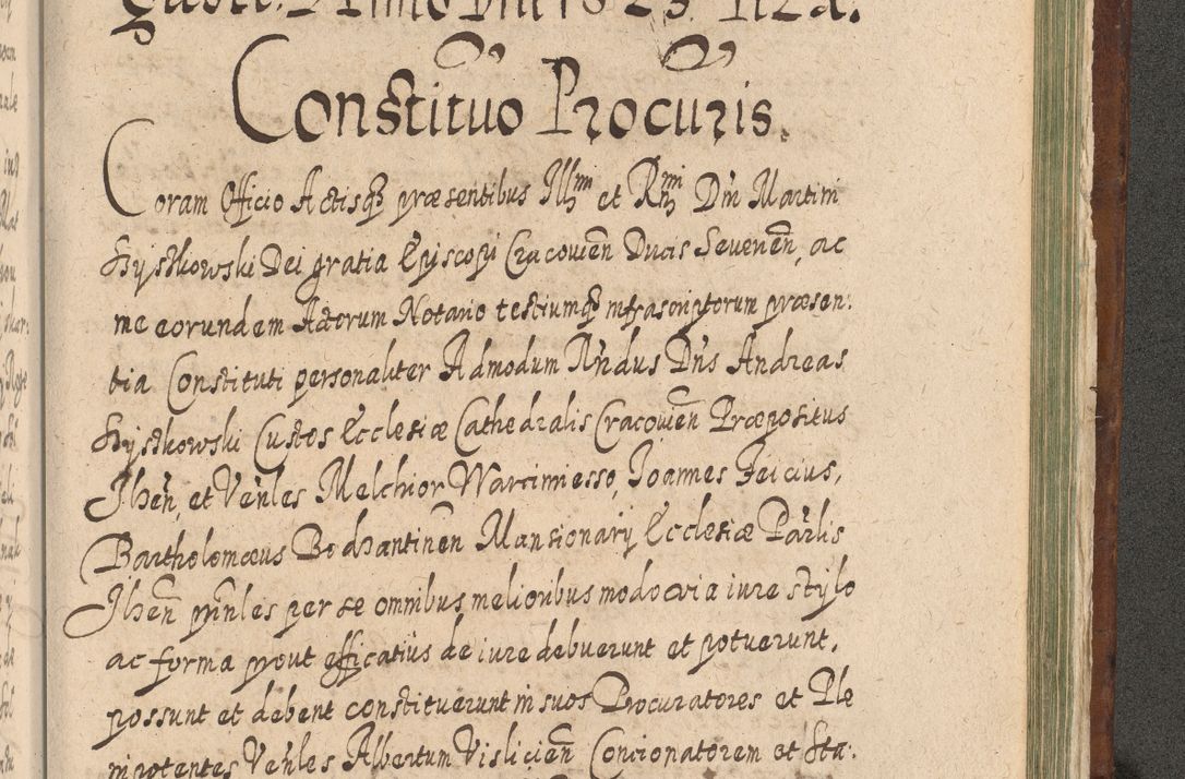 Zdjęcie nr 1496 dla obiektu archiwalnego: Acta actorum, causarum spiritualium, civilium, criminalium, obligationum, quietationum, inscpritionum, cessionum, decimarum, testamentorum R. D. Martini Szyszkowski, episcopi Cracoviensis, ducis Severiensis in annis 1620 - 1623. Tomus secundus.