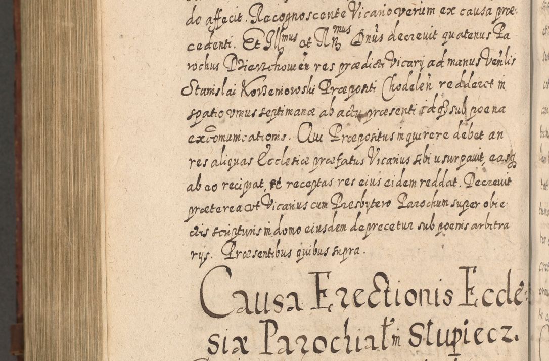 Zdjęcie nr 1481 dla obiektu archiwalnego: Acta actorum, causarum spiritualium, civilium, criminalium, obligationum, quietationum, inscpritionum, cessionum, decimarum, testamentorum R. D. Martini Szyszkowski, episcopi Cracoviensis, ducis Severiensis in annis 1620 - 1623. Tomus secundus.
