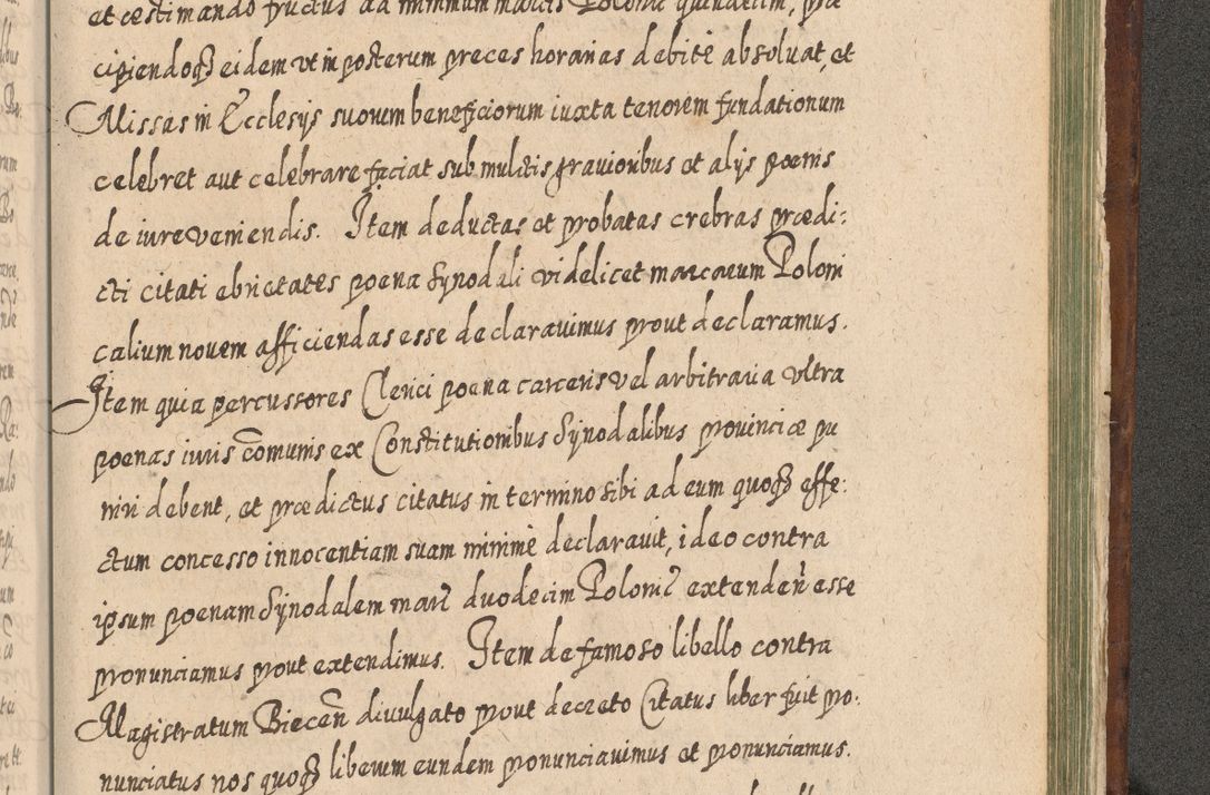Zdjęcie nr 1458 dla obiektu archiwalnego: Acta actorum, causarum spiritualium, civilium, criminalium, obligationum, quietationum, inscpritionum, cessionum, decimarum, testamentorum R. D. Martini Szyszkowski, episcopi Cracoviensis, ducis Severiensis in annis 1620 - 1623. Tomus secundus.