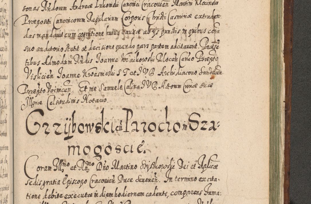 Zdjęcie nr 1462 dla obiektu archiwalnego: Acta actorum, causarum spiritualium, civilium, criminalium, obligationum, quietationum, inscpritionum, cessionum, decimarum, testamentorum R. D. Martini Szyszkowski, episcopi Cracoviensis, ducis Severiensis in annis 1620 - 1623. Tomus secundus.