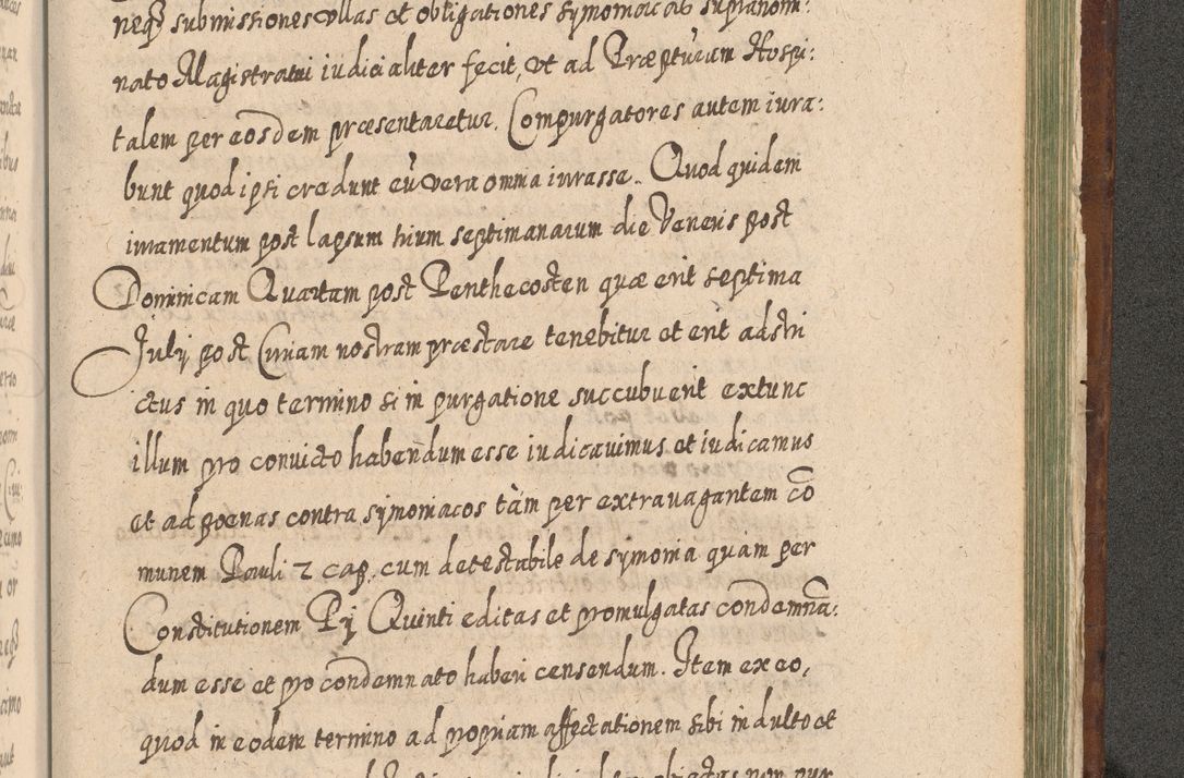 Zdjęcie nr 1456 dla obiektu archiwalnego: Acta actorum, causarum spiritualium, civilium, criminalium, obligationum, quietationum, inscpritionum, cessionum, decimarum, testamentorum R. D. Martini Szyszkowski, episcopi Cracoviensis, ducis Severiensis in annis 1620 - 1623. Tomus secundus.