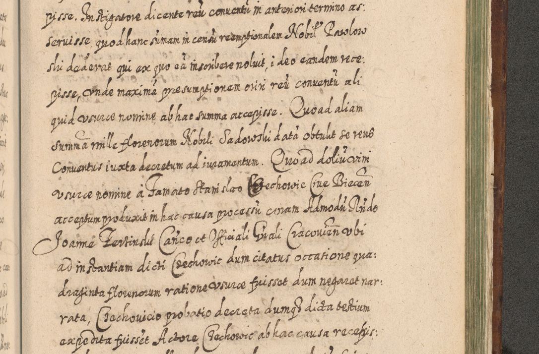 Zdjęcie nr 1452 dla obiektu archiwalnego: Acta actorum, causarum spiritualium, civilium, criminalium, obligationum, quietationum, inscpritionum, cessionum, decimarum, testamentorum R. D. Martini Szyszkowski, episcopi Cracoviensis, ducis Severiensis in annis 1620 - 1623. Tomus secundus.