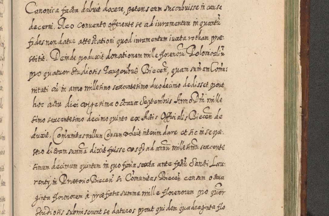 Zdjęcie nr 1450 dla obiektu archiwalnego: Acta actorum, causarum spiritualium, civilium, criminalium, obligationum, quietationum, inscpritionum, cessionum, decimarum, testamentorum R. D. Martini Szyszkowski, episcopi Cracoviensis, ducis Severiensis in annis 1620 - 1623. Tomus secundus.